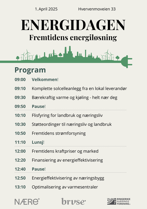 Velkommen til Energidagen - Fremtidens energiløsninger